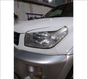 Реснички на фары для Toyota Rav4 ACA20 рестайлинг 2003-2005
