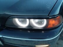 Накладки на передние фары (реснички) для BMW 5 (E39) 2001-2004