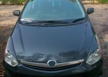 Реснички на фары для Toyota Wish ANE10 рестайлинг 2005-2009
