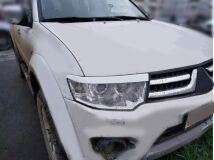 Реснички на фары Mitsubishi Pajero Sport 2008-2017