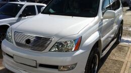 Реснички на фары для Lexus GX 470 2002-2009