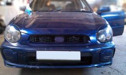Реснички на фары для Subaru Impreza 2000-2002