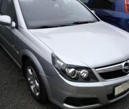 Реснички на фары для Opel Vectra C 2005-2008