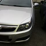Реснички на фары для Opel Vectra C 2005-2008