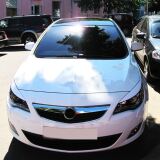 Реснички на фары для Opel Astra J 2009-2012
