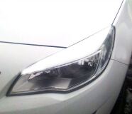 Реснички на фары для Opel Astra J 2009-2012