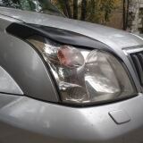 Реснички на фары для Toyota Land Cruiser Prado 120