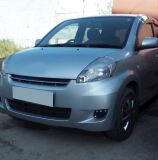 Реснички (накладки) на фары Toyota Passo KGC10 2004-2010