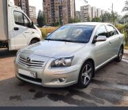 Реснички на фары для Toyota Avensis AZT 250 2006-2009 рестайлинг