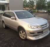 Реснички (накладки) на фары Mitsubishi Airtrek CU2W 2001-2005
