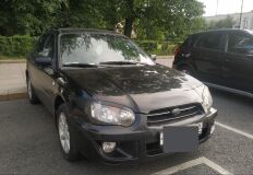 Реснички на фары для Subaru Impreza 2002-2005