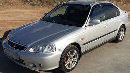 Реснички на фары для Honda Civic EK3 1998-2000 рестайлинг