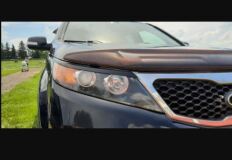 Реснички на фары KIA SORENTO 2009-2012