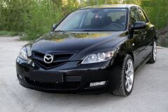 Реснички на фары для Mazda 3 хэтчбек 2003-2009