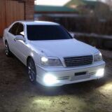 Реснички на фары для Toyota Crown S170 1999-2003