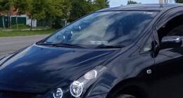 Реснички (широкие) на фары для Toyota Wish ANE10 2003-2005