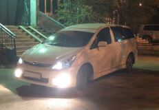 Реснички (широкие) на фары для Toyota Wish ANE10 2003-2005