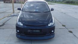 Реснички (широкие) на фары для Toyota Wish ANE10 2003-2005