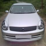 Реснички на фары для Nissan Skyline V35 06.2001-10.2004 седан