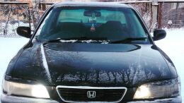 Реснички (накладки) на фары Honda Saber / Inspire UA1,2,3 1995-1998