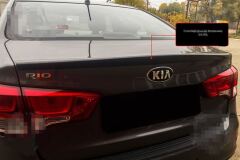 Спойлер крышки багажника KIA Rio III (седан) 2011-2017