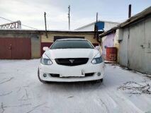 Реснички на фары для Toyota Caldina ZZT241 простая оптика 2002-2004 дорестайлинг