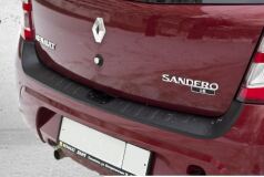 Защита заднего бампера Renault Sandero 2009-2013