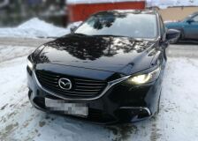 Реснички на фары для Mazda 6 2015-2018