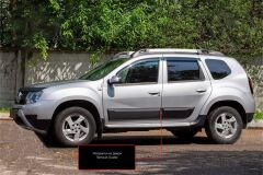 Молдинги на двери Стандарт Renault Duster 2010-2020 ПОД ПОКРАСКУ