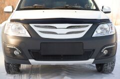Защитная сетка решетки переднего бампера Lada (ВАЗ) Largus Cross (универсал) 2015-2020