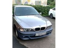 Накладки на передние фары (реснички) для BMW 5 (E39) 2001-2004