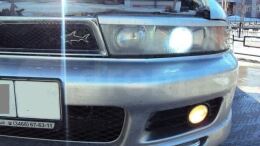 Реснички на фары для Mitsubishi Galant EA1 1996-1998