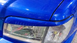 Реснички на фары для Subaru Forester SF5 рестайлинг (01.2000 - 01.2002)