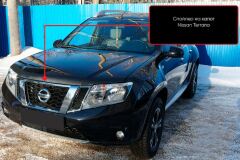 Спойлер на капот без скотча Nissan Terrano 2014-