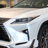 Накладки на фары (реснички) для Lexus RX 200t/350/450h 2015-2019