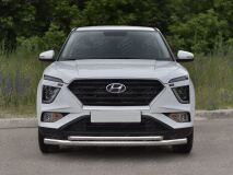 Защита переднего бампера d63 секции-d42 дуга для Hyundai Creta 2021-