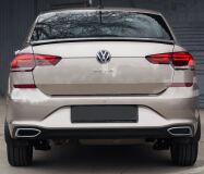 Лип спойлер для VW Polo liftback 2020-