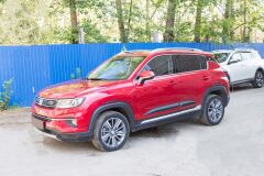 Молдинги на двери (под покраску) для Changan CS35PLUS 2018-