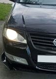 Накладки на передние фары (реснички) для Nissan Almera Classic 2007-2012