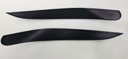 Накладки на передние фары (реснички) для Honda Civic ES1 2000-2005 рестайлинг