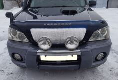 Накладки на фары (реснички) для Hyundai Terracan 2001-2007