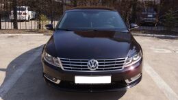 Реснички на фары для Volkswagen Passat CC 2012-2017 рестайлинг