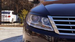 Реснички на фары для Volkswagen Passat CC 2012-2017 рестайлинг