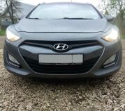 Накладки на фары (реснички) для Hyundai i30 2012-2015