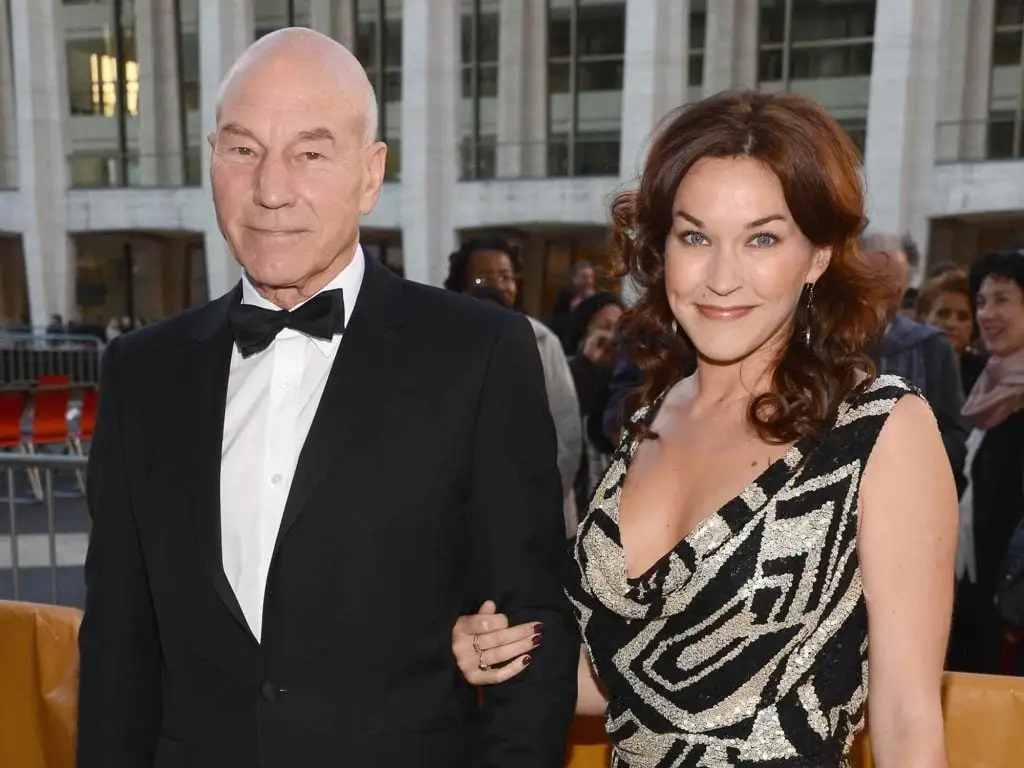 Patrick Stewart and Sunny Ozell