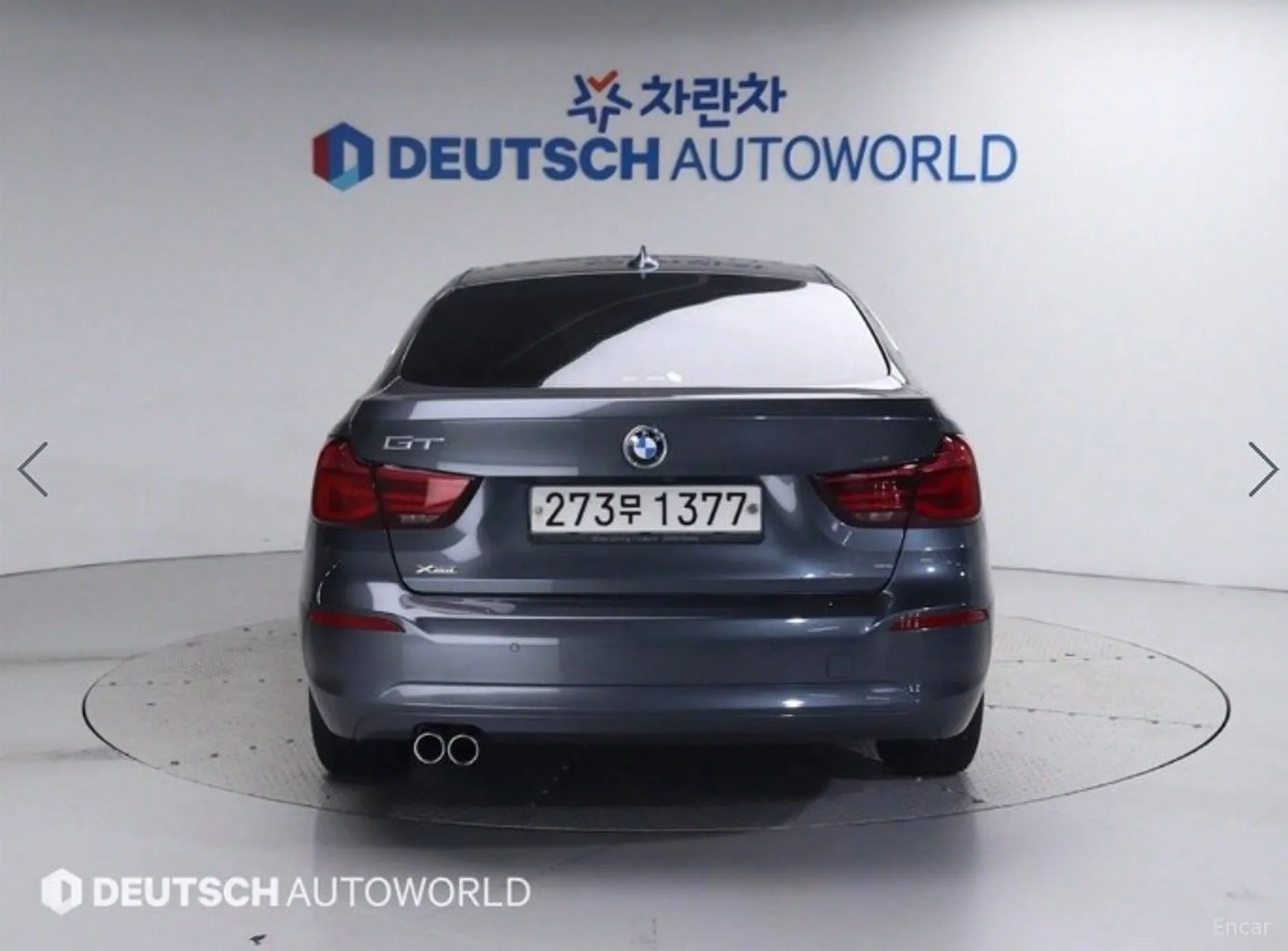 BMW 3 Series GT (F34) превью 3