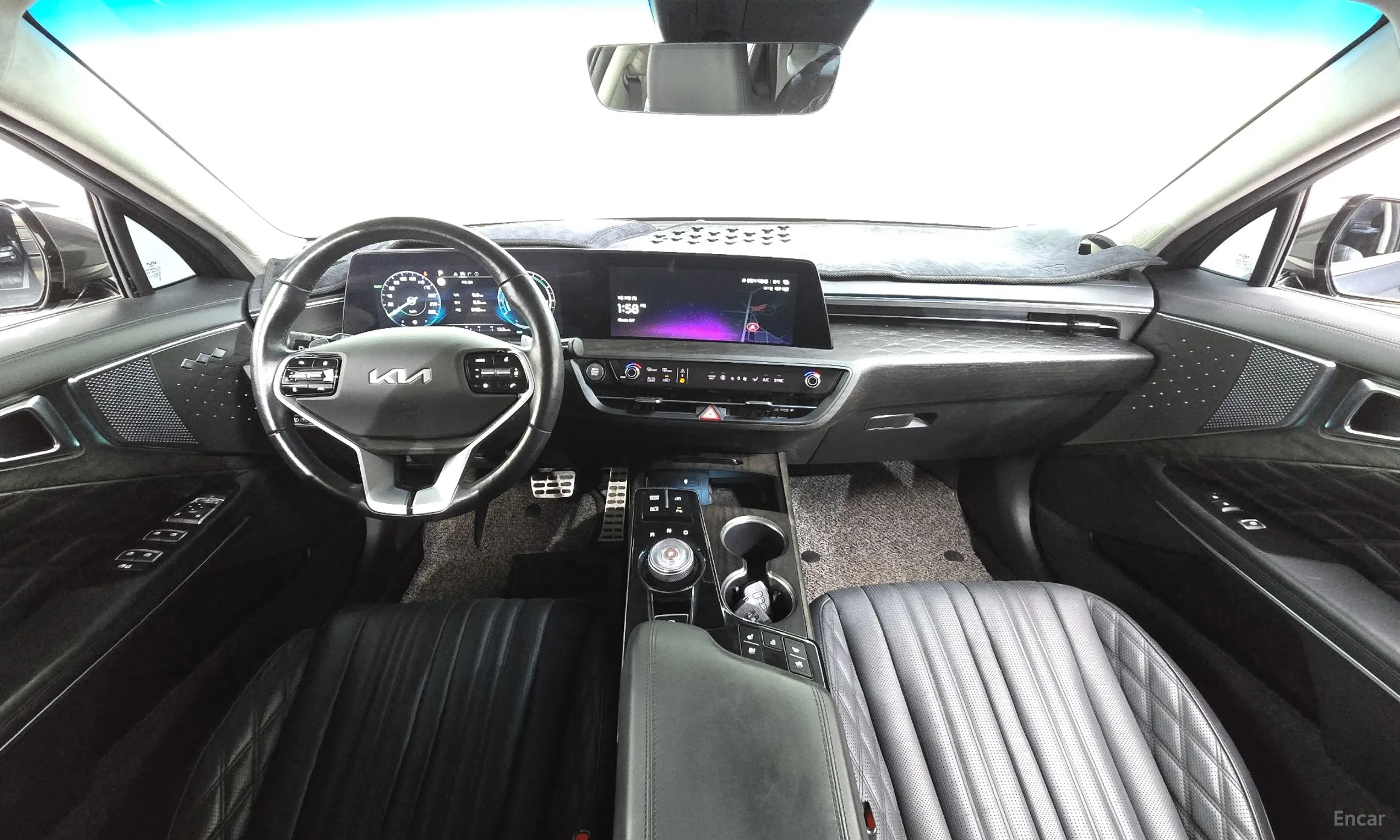 Kia K8 Hybrid превью 4