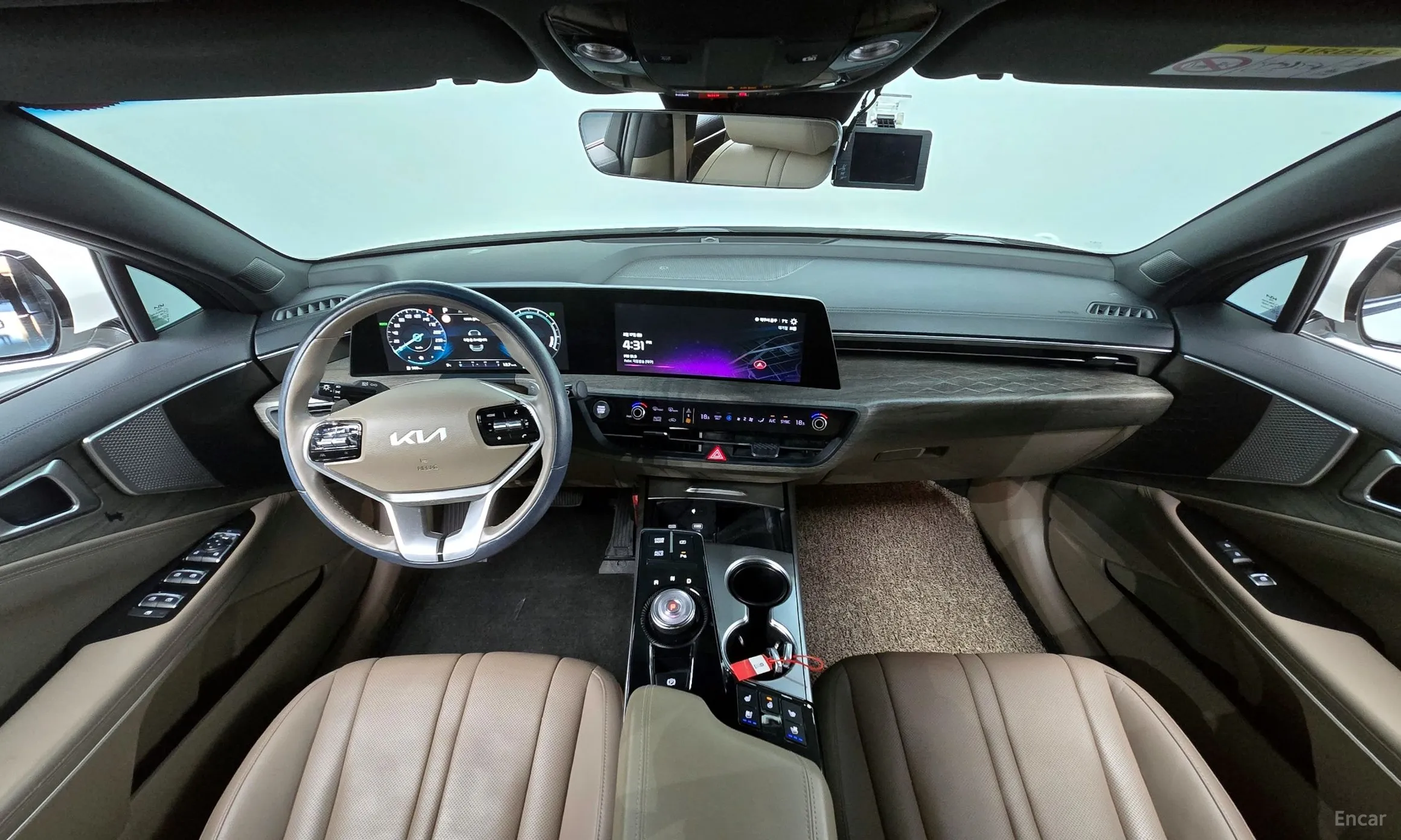 Kia K8 Hybrid превью 4