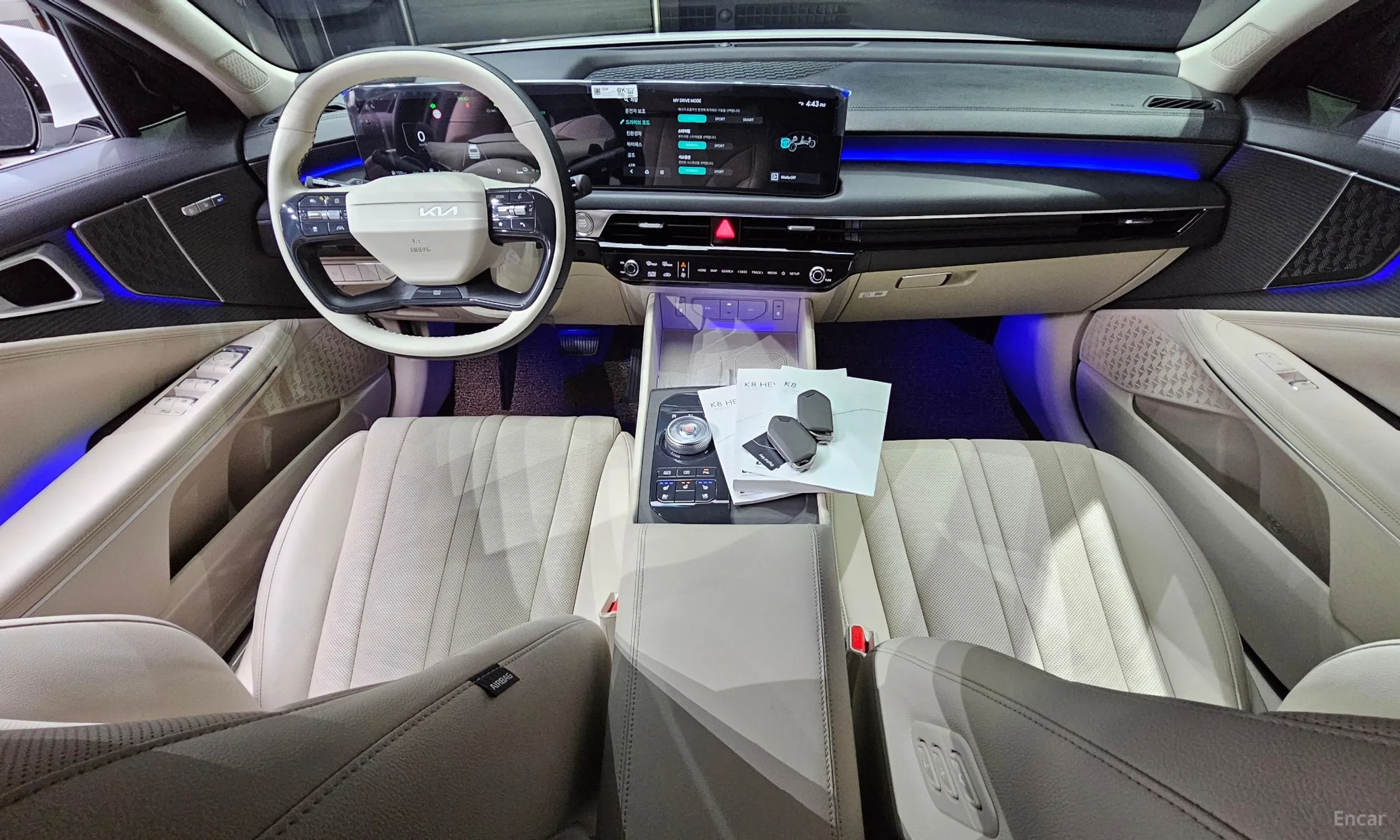 Kia K8 Hybrid превью 4