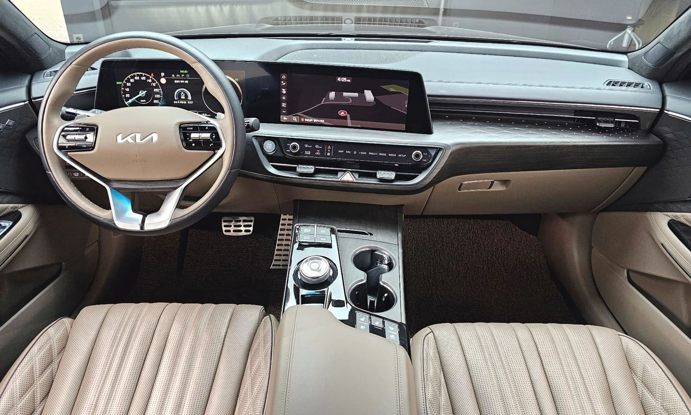 Kia K8 Hybrid превью 4